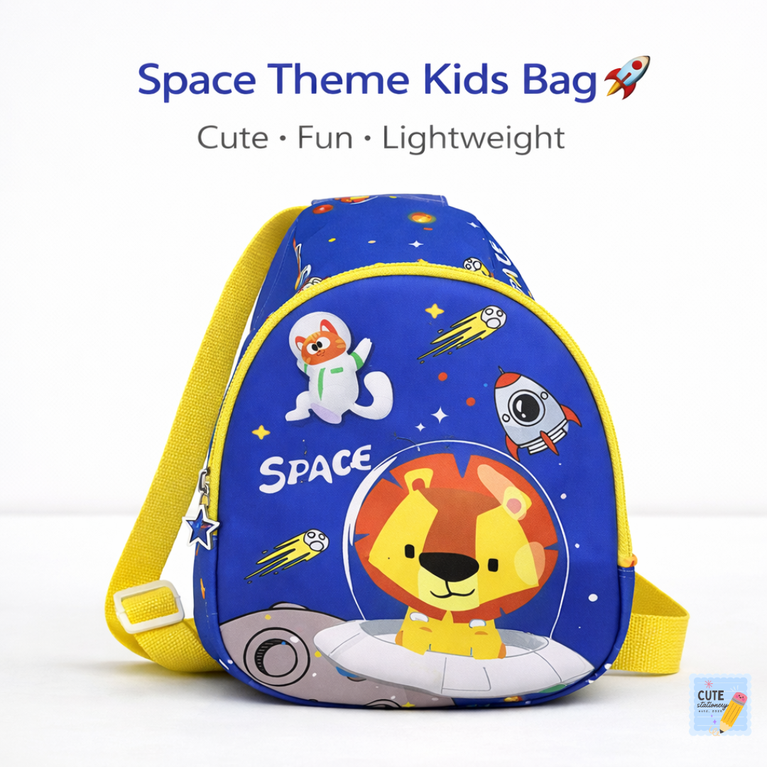 Kids Cartoon Shoulder Bag – Cute, Lightweight & Stylish