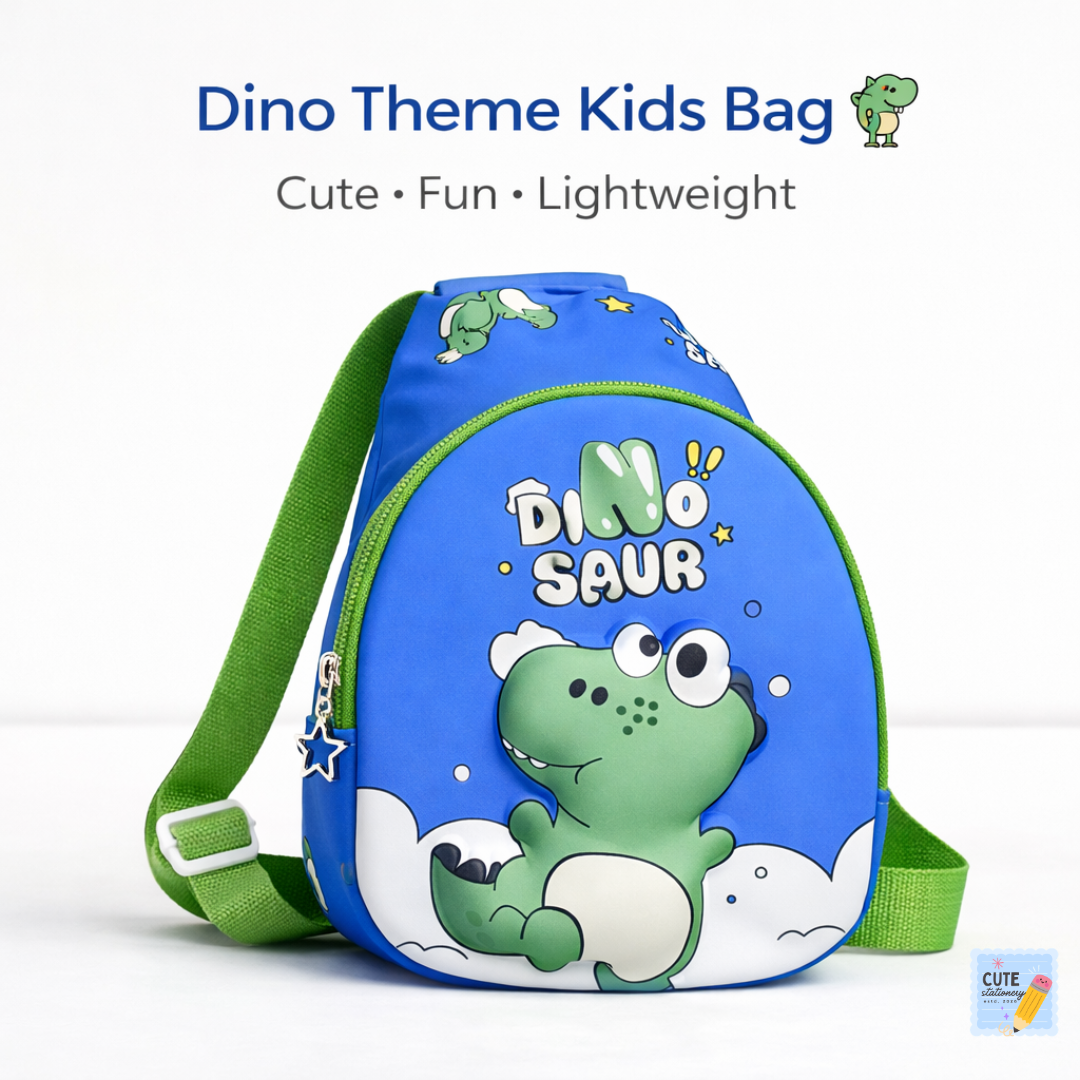 Kids Cartoon Shoulder Bag – Cute, Lightweight & Stylish