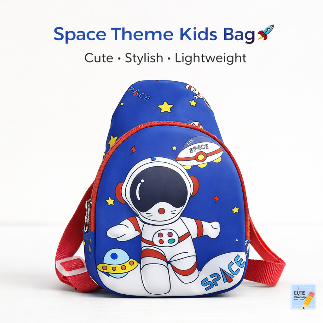 Kids Cartoon Shoulder Bag – Cute, Lightweight & Stylish