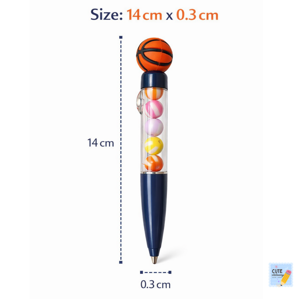 Football & Basketball Theme Ball Pen (Pack of 3)