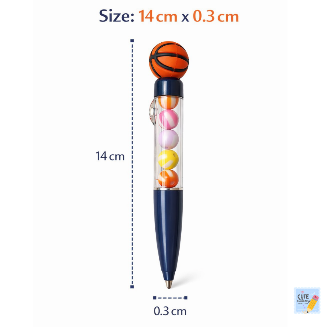 Football & Basketball Theme Ball Pen (Pack of 3)
