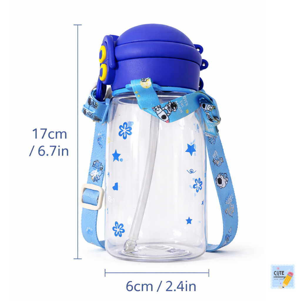 Kids Lilo & Stitch Sipper Water Bottle for kids | Multicolor