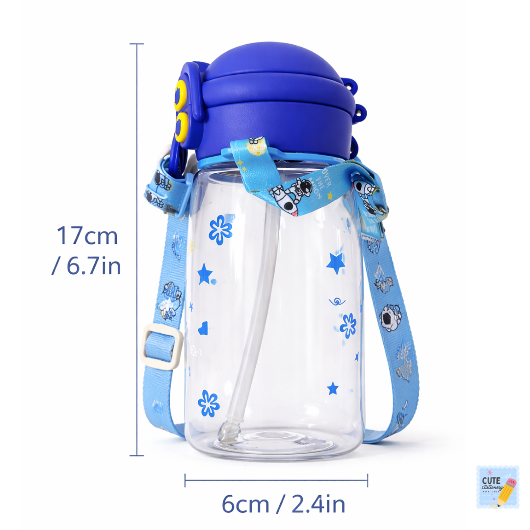 Kids Lilo & Stitch Sipper Water Bottle for kids | Multicolor