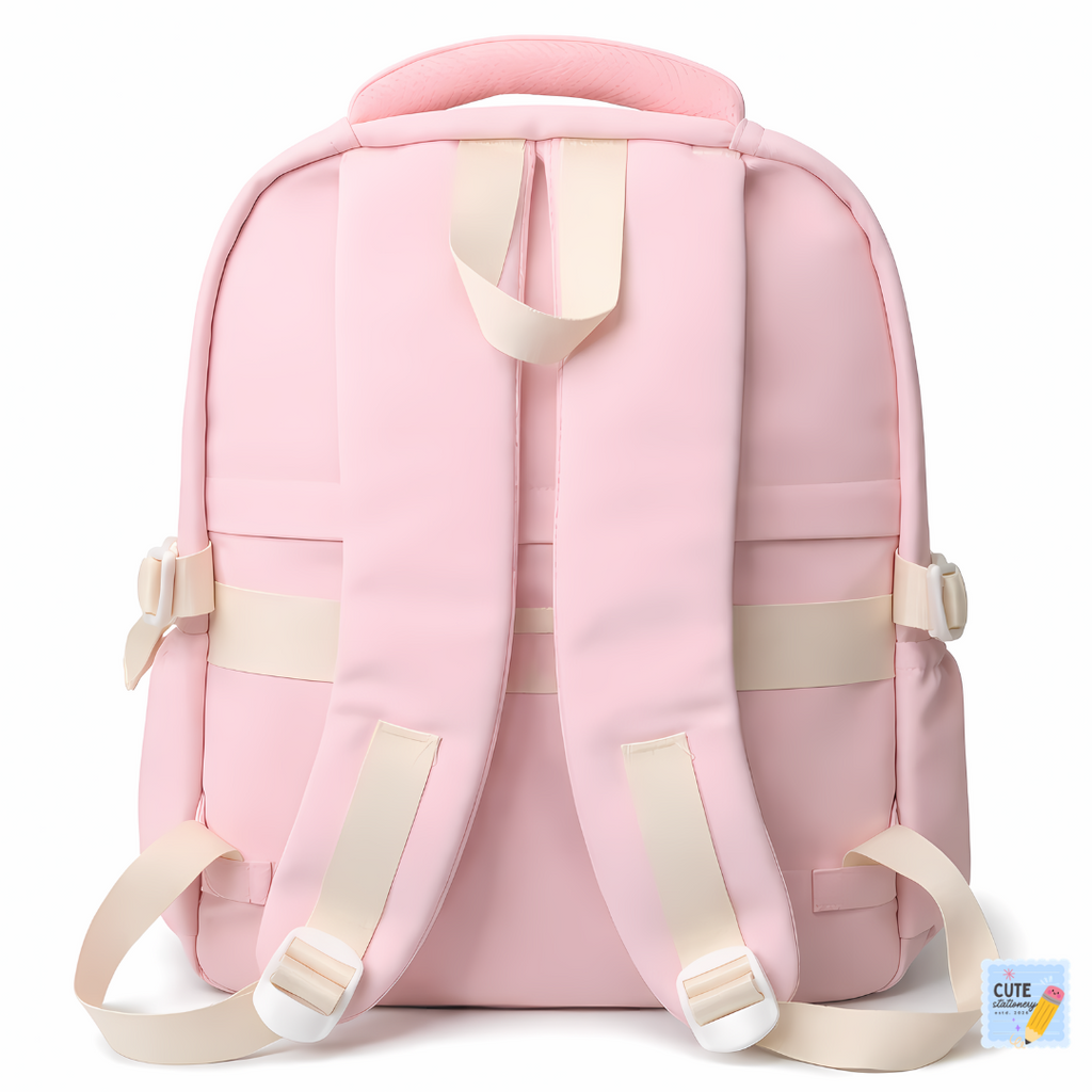 DDYINUO Cute Bunny Backpack (Baby Pink 18 Inches)