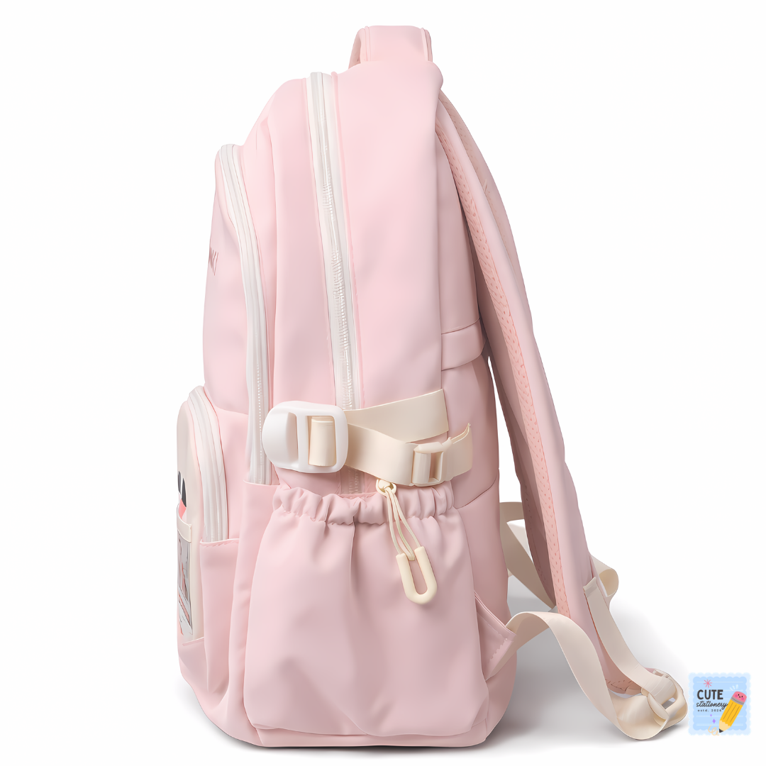 DDYINUO Cute Bunny Backpack (Baby Pink 18 Inches)