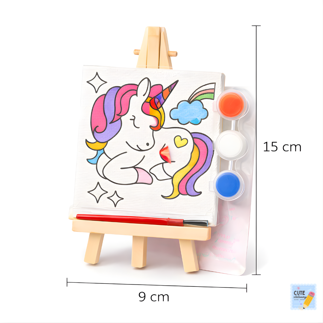 Unicorn Canvas Drawing Board (Pack Of 2)