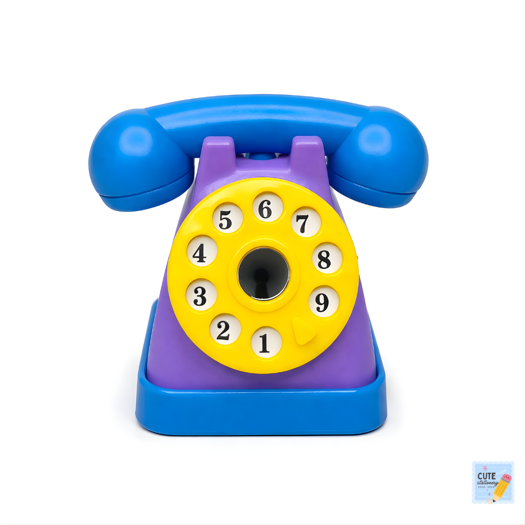 Cute Telephone Design Sharpener for Kids | Fun Pencil Sharpener for School & Birthday Return Gifts