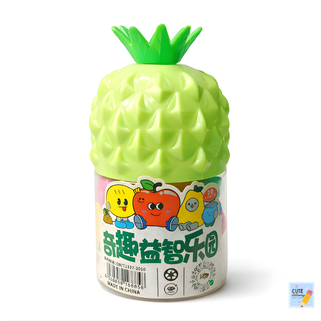 12 Pcs Cute Fruit Eraser Set – Fun & Perfect for Kids
