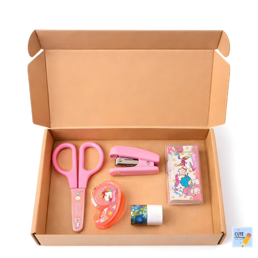 Unicorn Stationery Set – Cute & Compact (Pack Of 2)