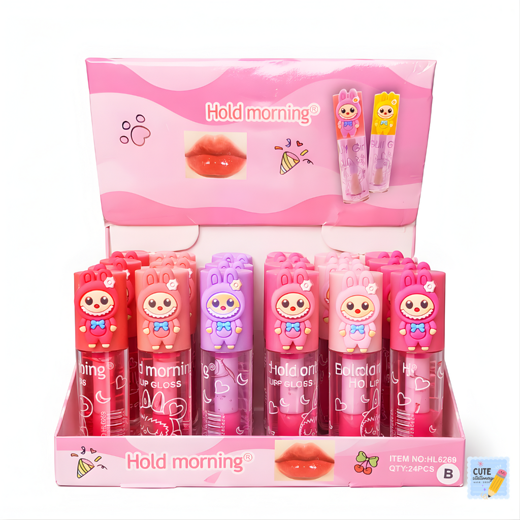 Labubu Lip Gloss (Pack of 2  for Everyday Use)