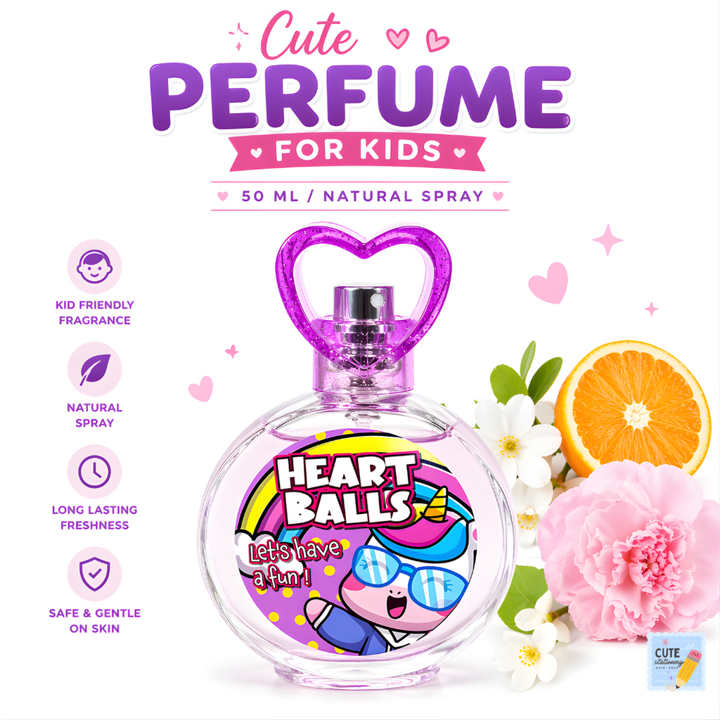 Kids Heart Balls Eau De Toilette Perfume – 50 ml (Voitet)
