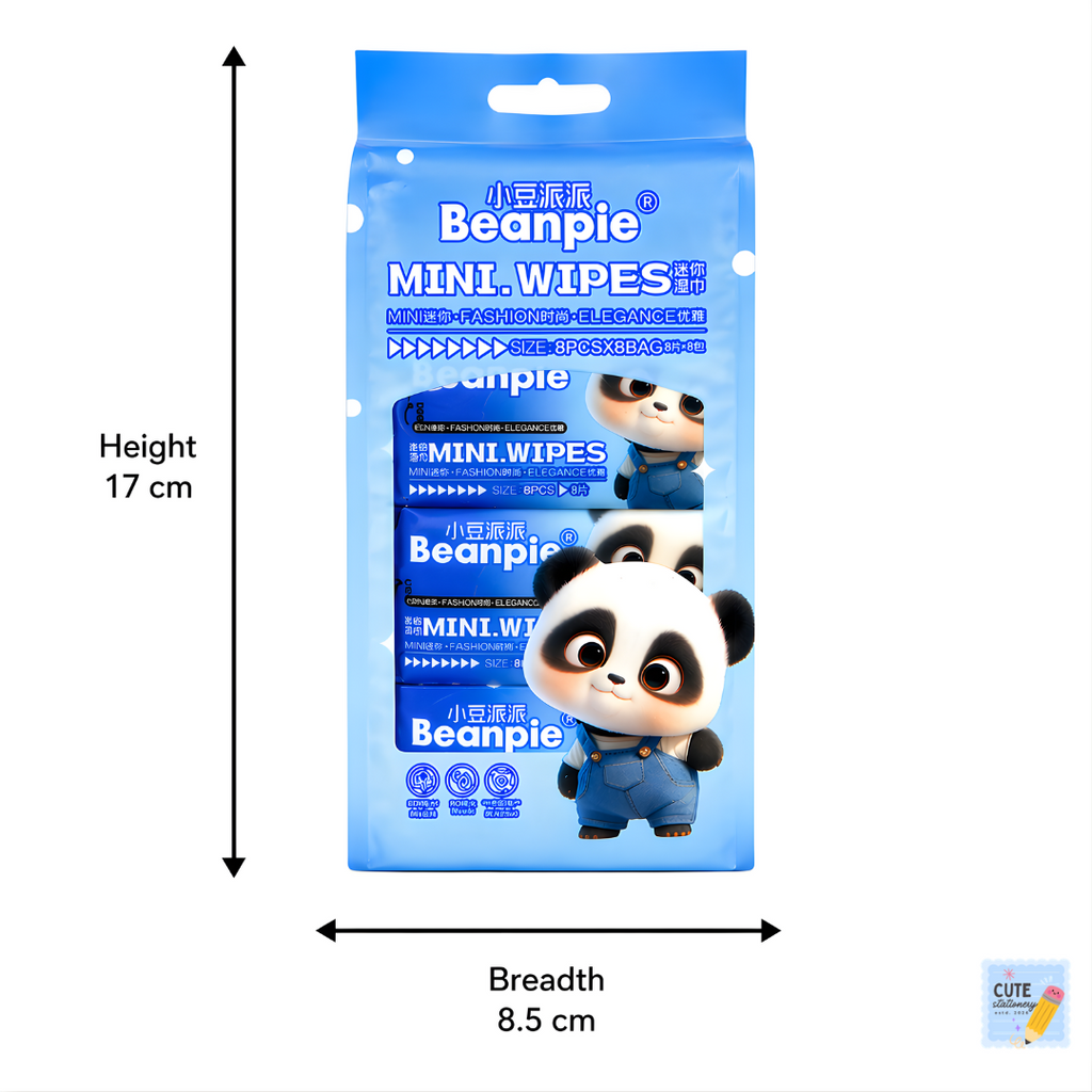 Mini Wet Wipes | Travel Pack | Pumping Bag Friendly