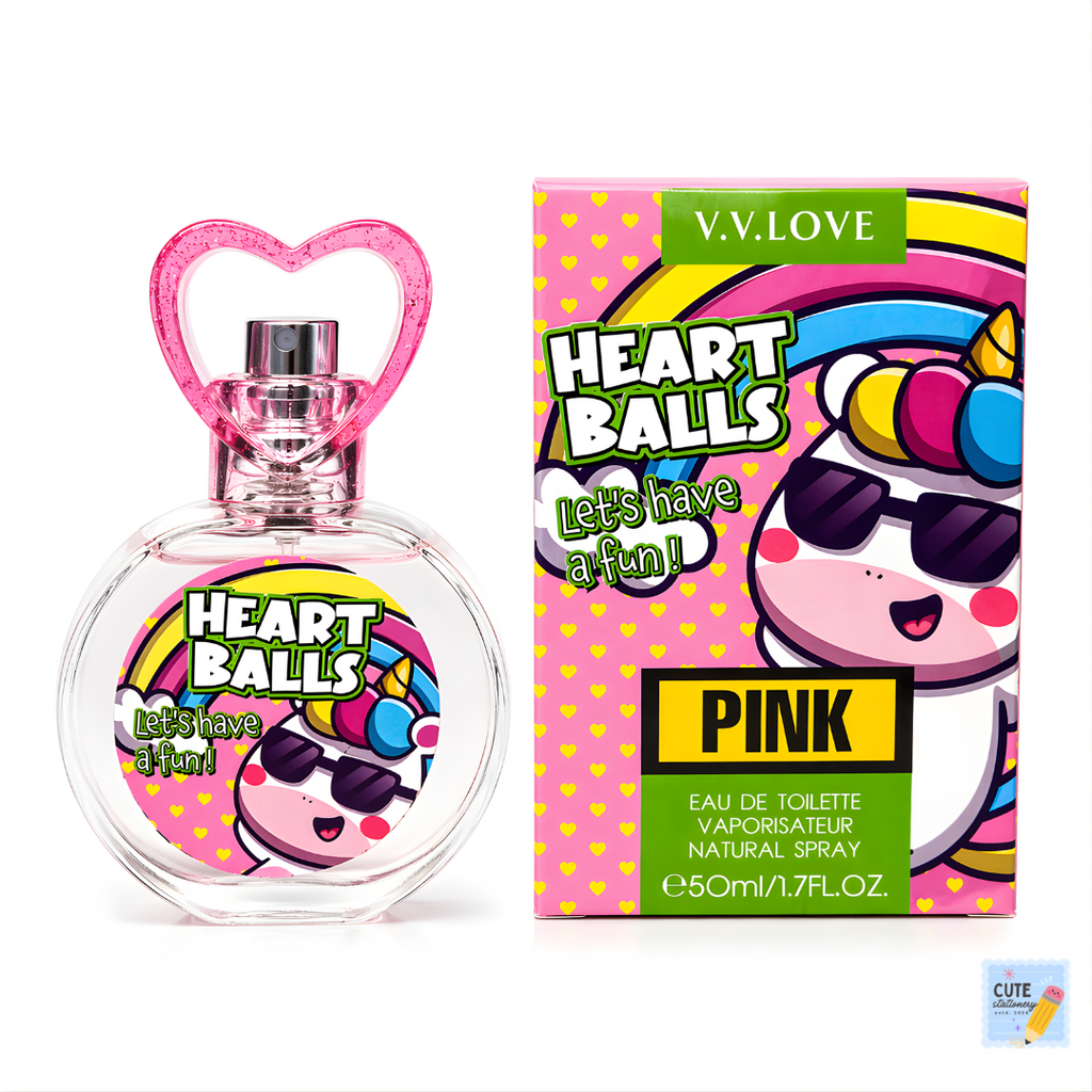 Kids Heart Balls Eau De Toilette Perfume – 50 ml (Pink)