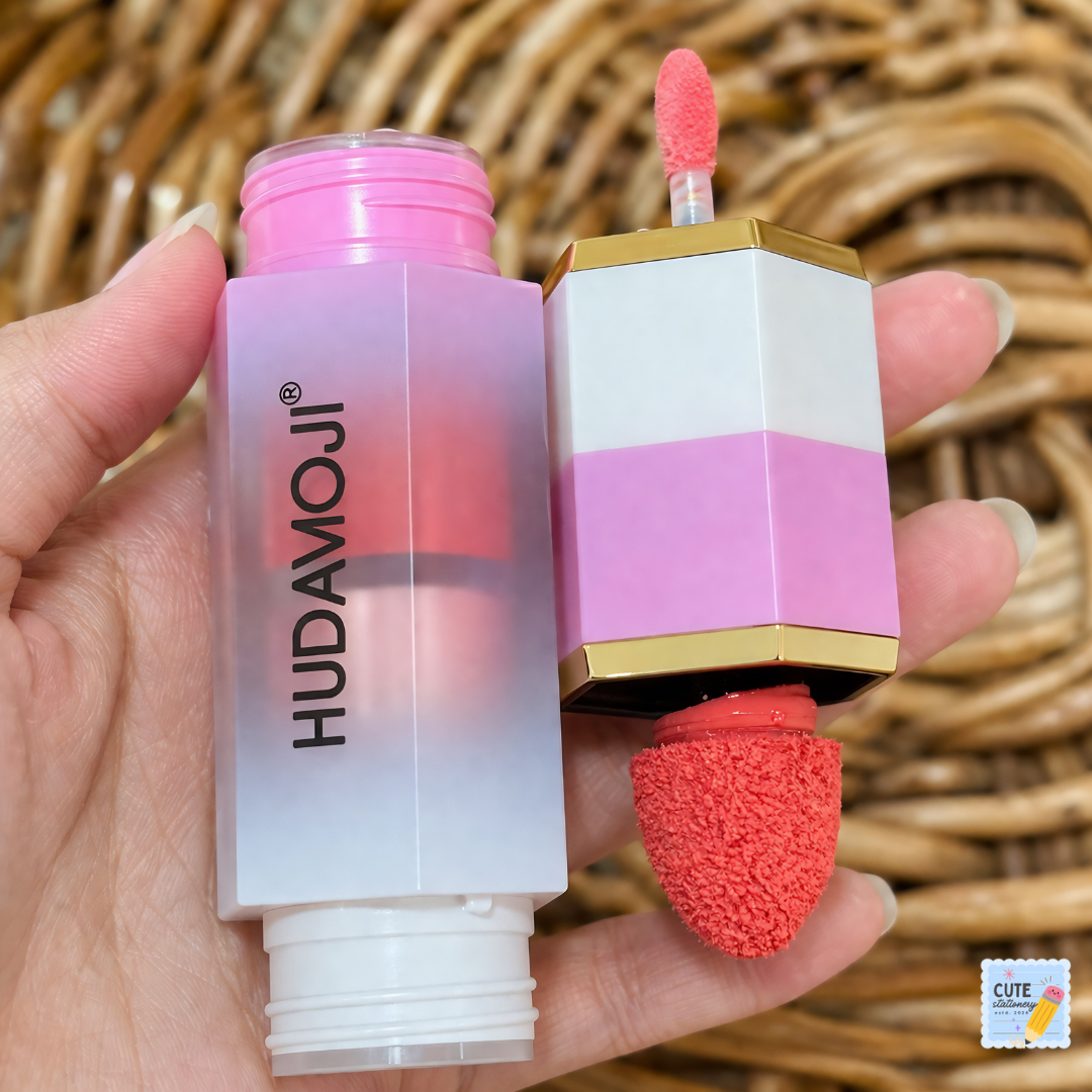 Hudamoji 2 in 1 Liquid Blush + Highlighter