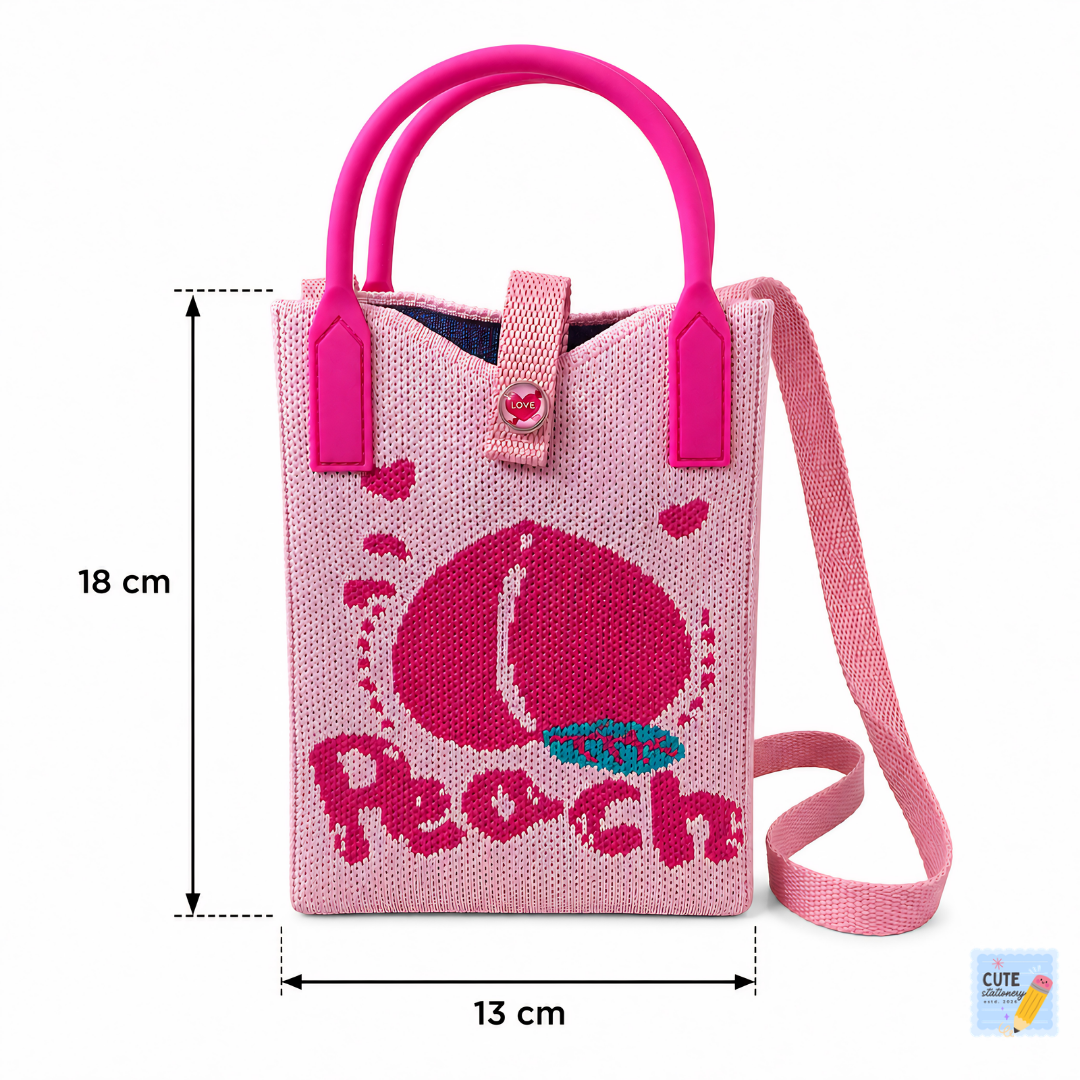 Elegant Knitted Crossbody (Mobile Bag)