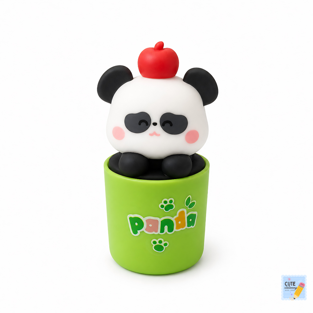 Panda Sharpener Eraser (Two tools in one cute design)
