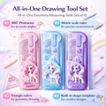 Rainbow Drawing Template Ruler Set (Set of 4) | Assorted Color