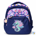 Mad Bee Kids Backpack (Navy 16 Inches) Best for 1st to 3rd Class Kids
